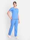 Womens Round Neck Scrub